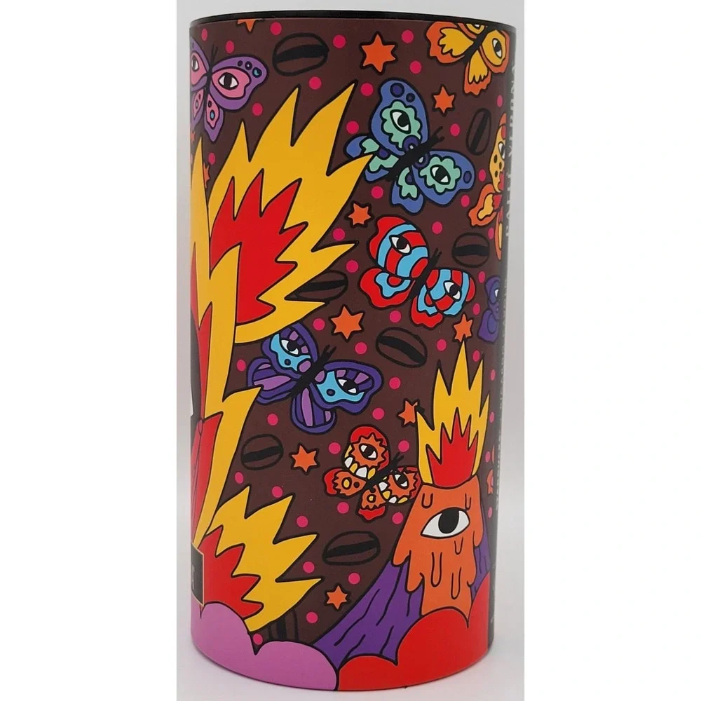 STARBUCKS Ricardo Cavolo Special Edition Caffe'Verona Empty Canister & Poster